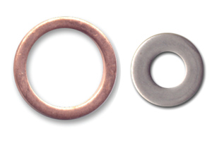 Packing rings and washers